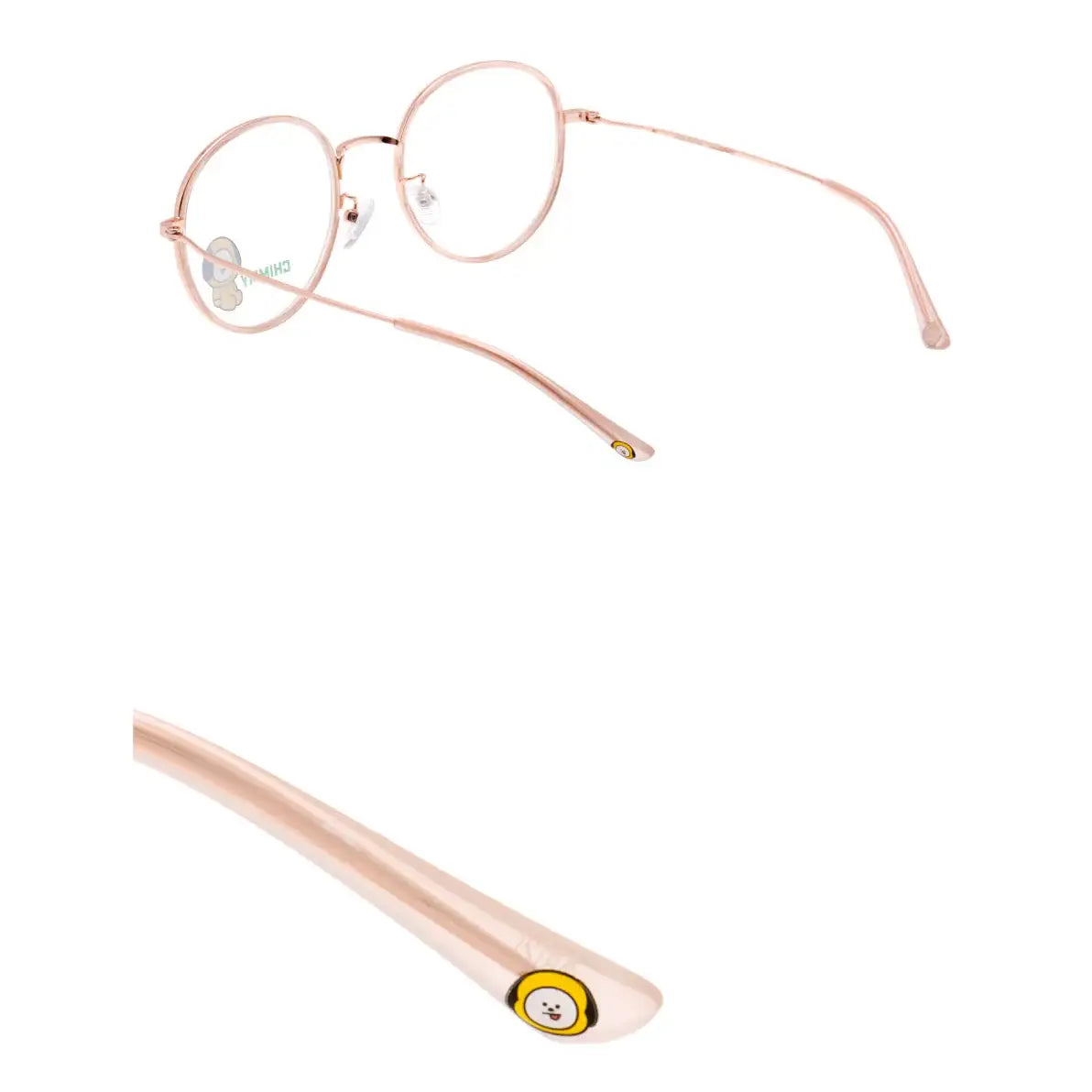 BT21 x LookOptical - Sweet Pink Soltex Metal Frame Spectacles - BT21 x LookOptical - Accessories - Harumio