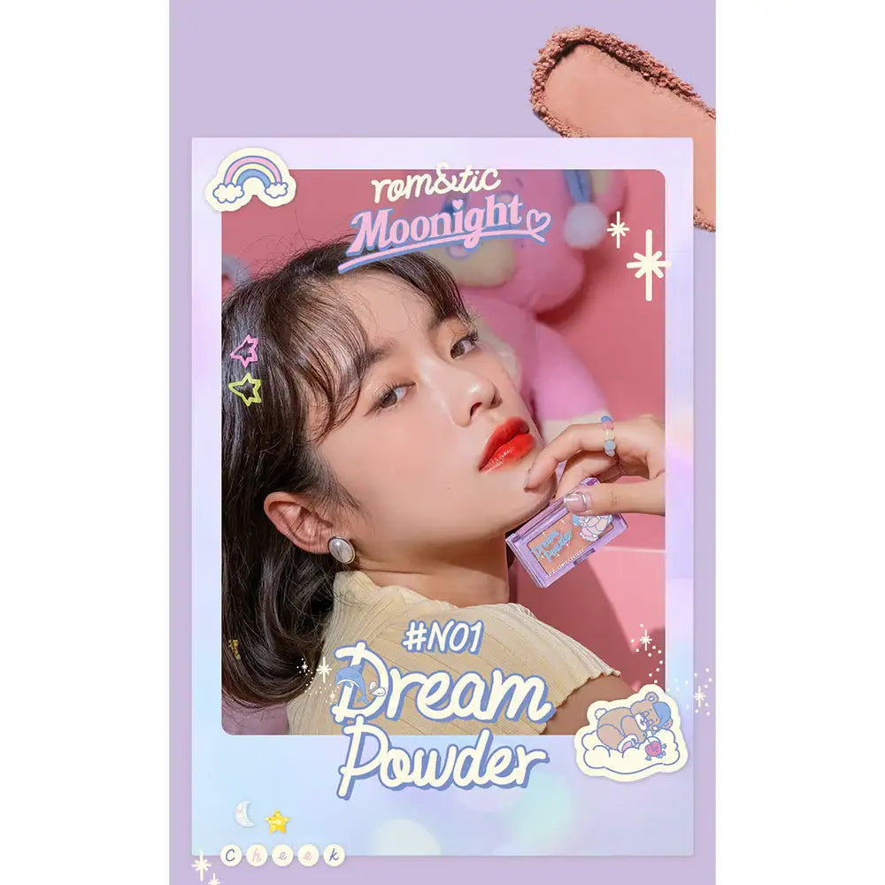 rom&nd x neonmoon - rom&tic Moonight Better Than Cheek Powder - rom&nd x neonmoon - Blushes & Bronzers - Harumio