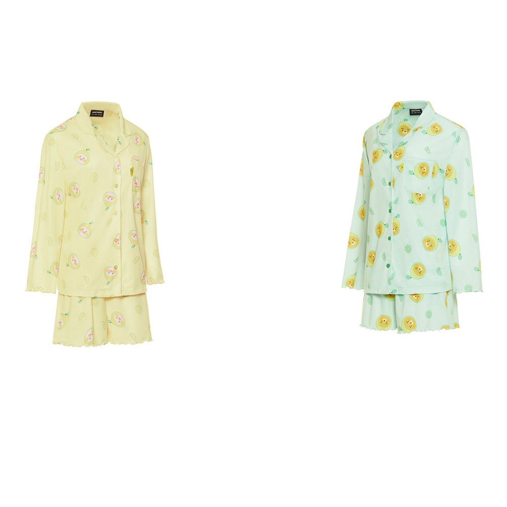 Kakao Friends - Lemon Terrace Pajamas Set