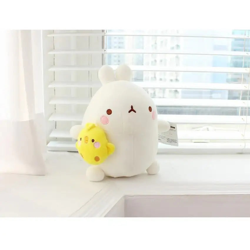 Molang - Molang and Piu Piu Puppet Dolls - Small - Molang - Plush - Harumio