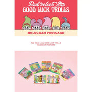 Red Velvet Loves Good Luck Trolls - Hologram Postcard - Red Velvet Loves Good Luck Trolls - Accessories - Harumio