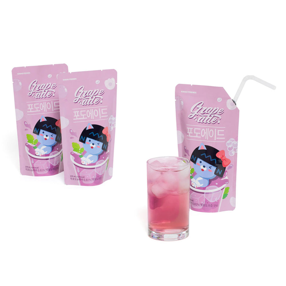 Kakao Friends - Packet Drinks Set (10 packets)