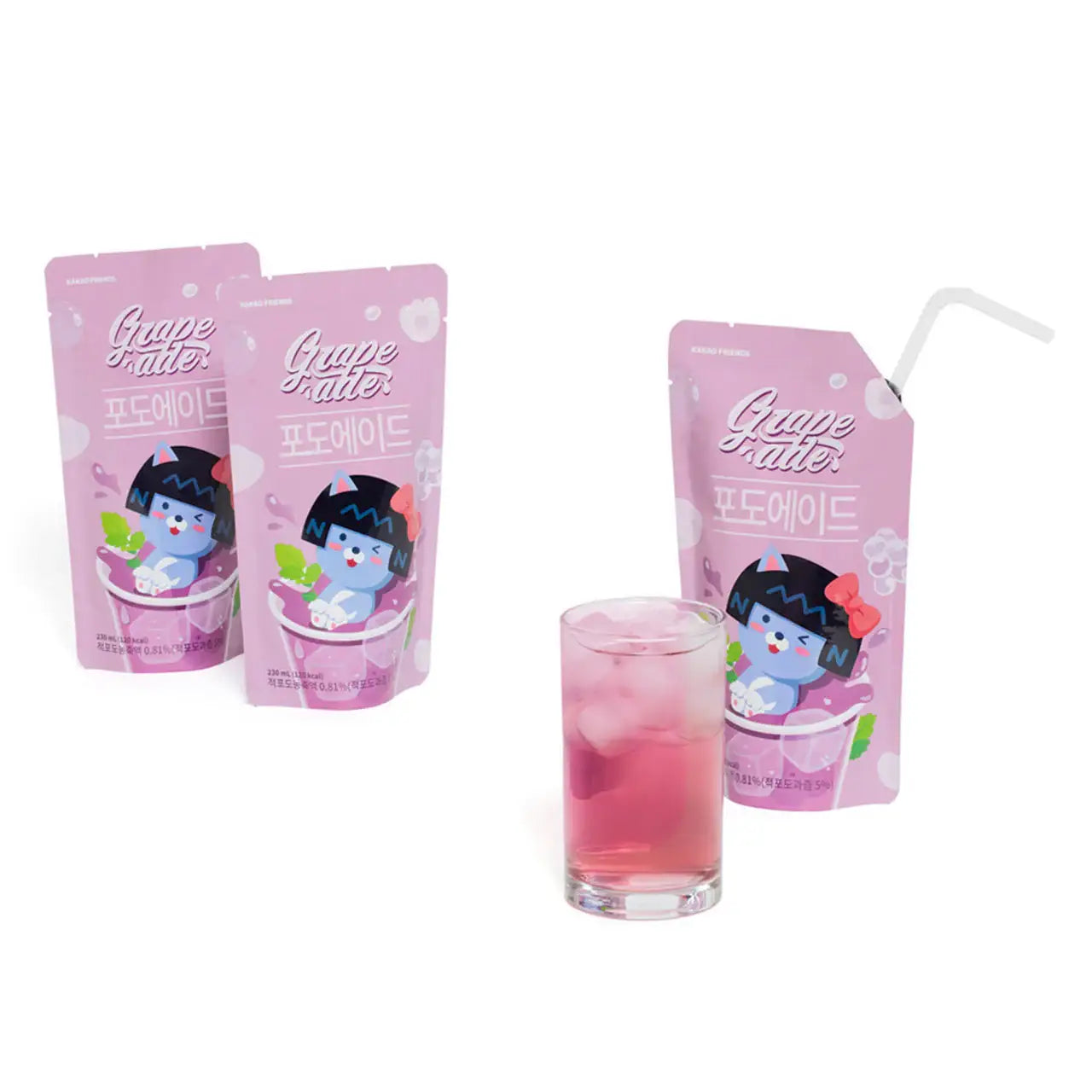 Kakao Friends - Packet Drinks Set (10 packets) - Kakao Friends - Food - Harumio