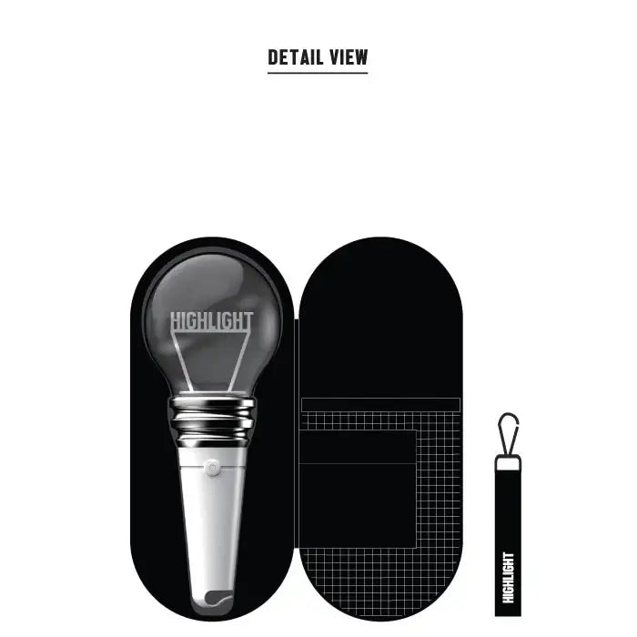 Highlight - Official Merch - Light Stick Pouch - Highlight - Accessories - Harumio