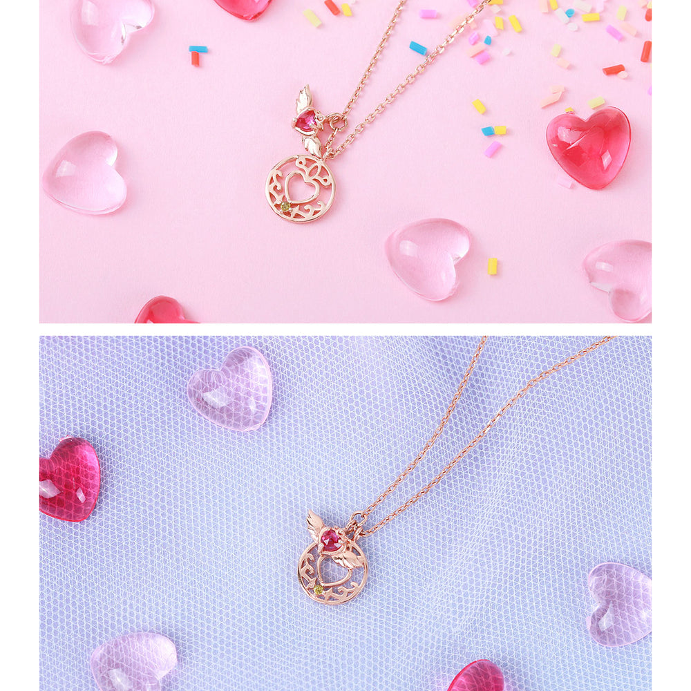 Wedding Peach x CLUE - Peach Necklace - Angel of Love