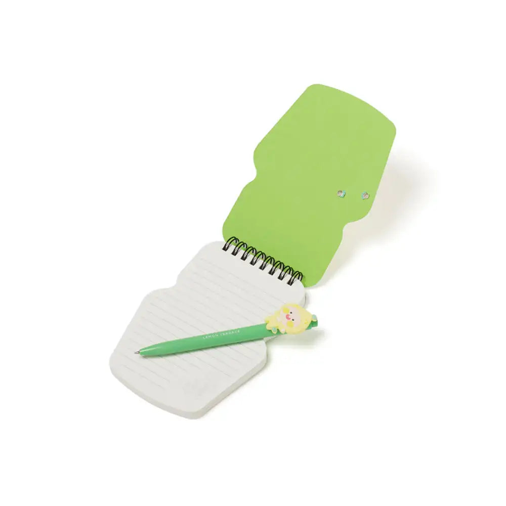 Kakao Friends - Lemon Terrace Notepad and Pen Set - Kakao Friends - Accessories - Harumio