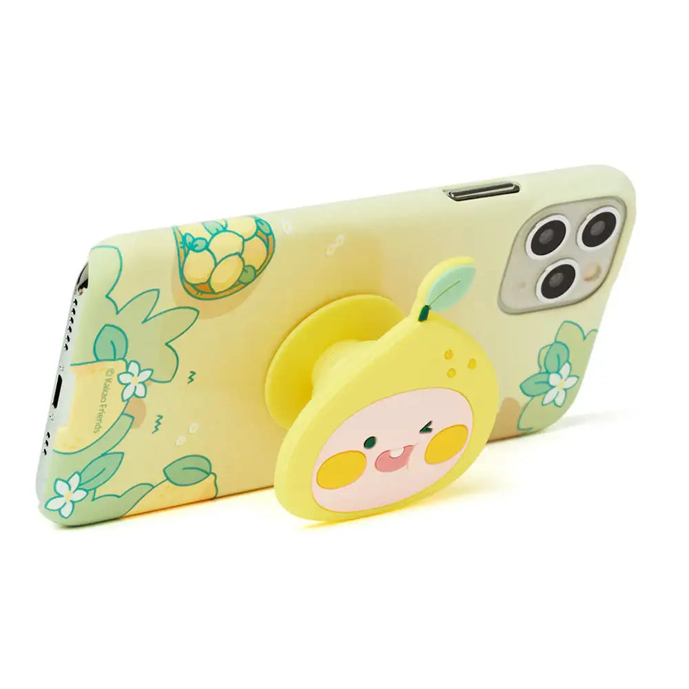 Kakao Friends - Lemon Terrace Phone Case and Griptok Set - Kakao Friends - Accessories - Harumio