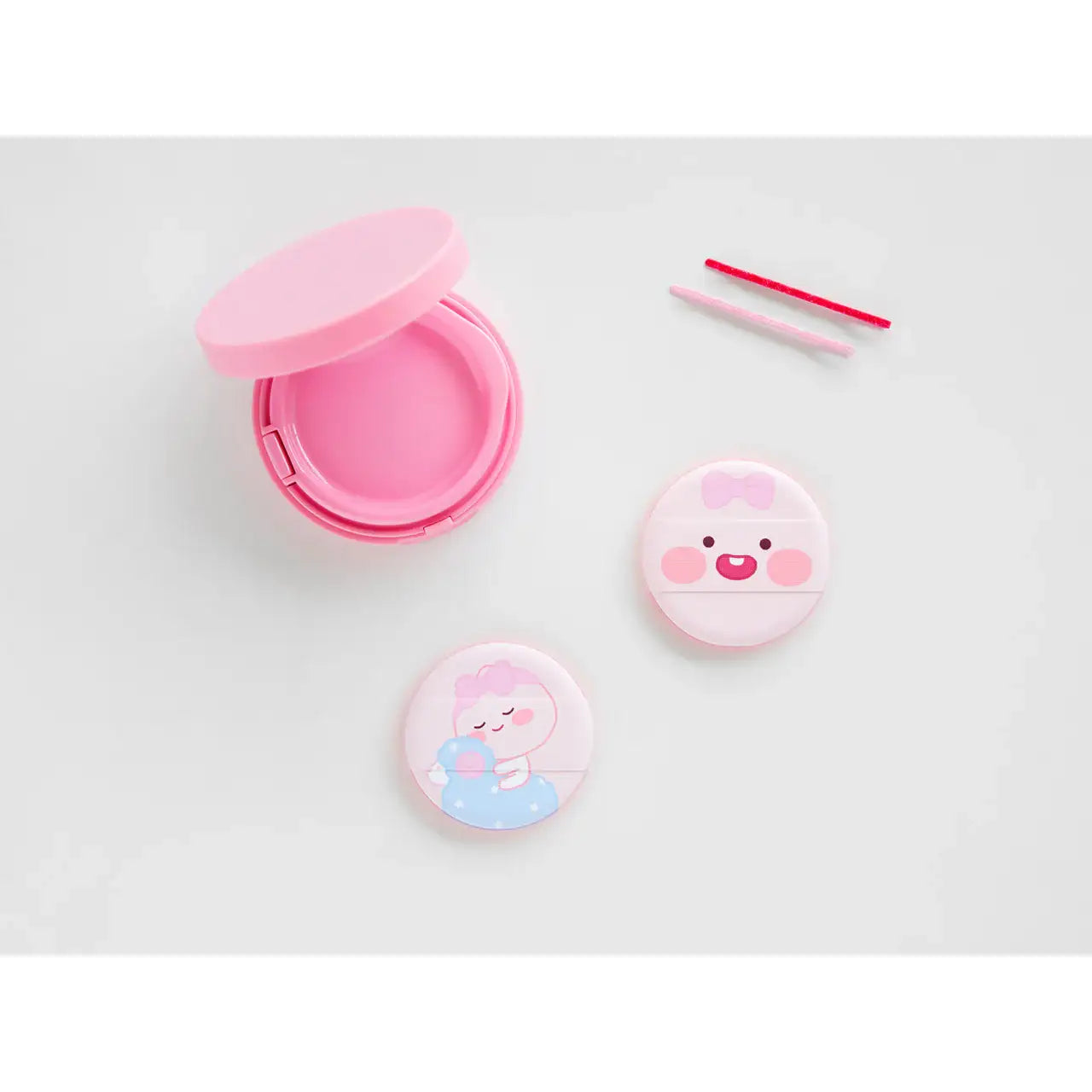 Kakao Friends - Apeach Air Cushion Puff Set - Kakao Friends - Accessories - Harumio