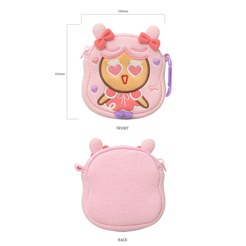 Cookie Run x Hi, Bye Mama - Cotton Candy Cookie Compact Pouch