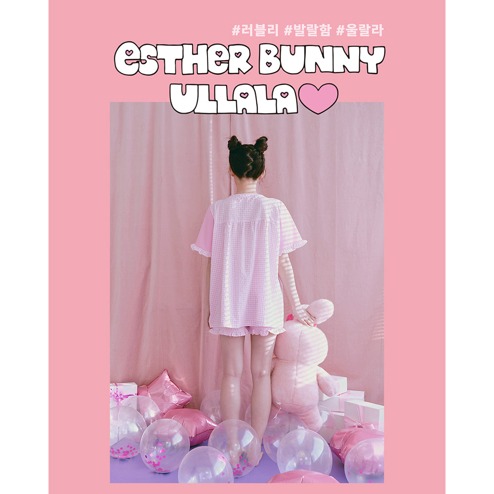 Esther Bunny x Ullala - Lovely Bunny Short Sleeve Pajamas Set