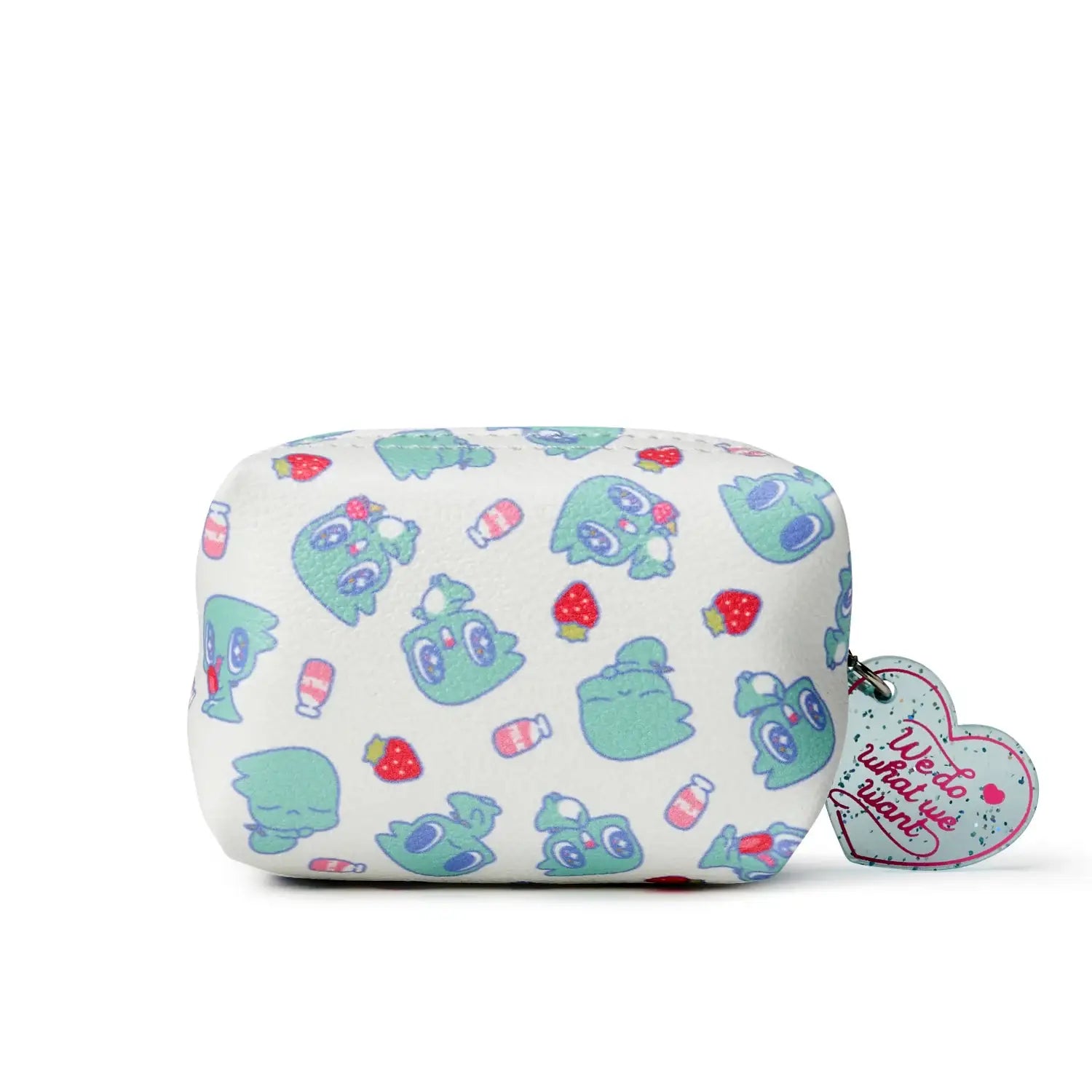 Spoonz x NU'EST - Strawberry Milk Cindy Beauty Pouch - Spoonz x NU'EST - Accessories - Harumio