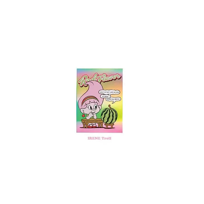 Red Velvet Loves Good Luck Trolls - Hologram Postcard - Red Velvet Loves Good Luck Trolls - Accessories - Harumio