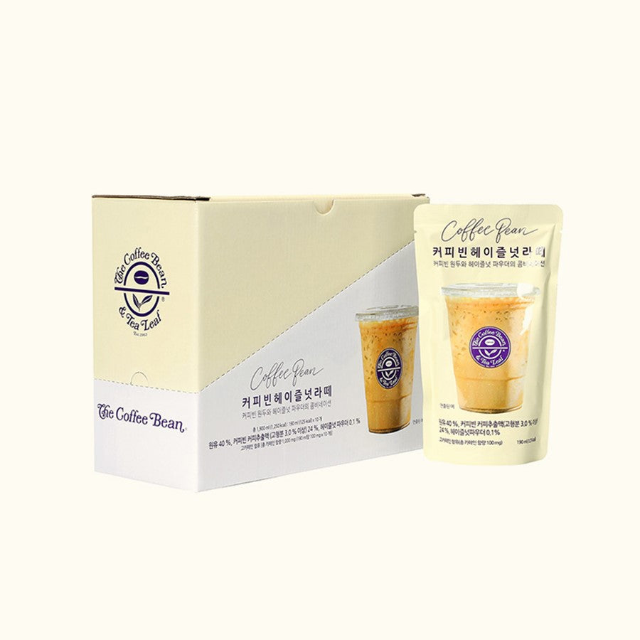 Coffee Bean - Hazelnut Latte Pouch Set (10 pouches)