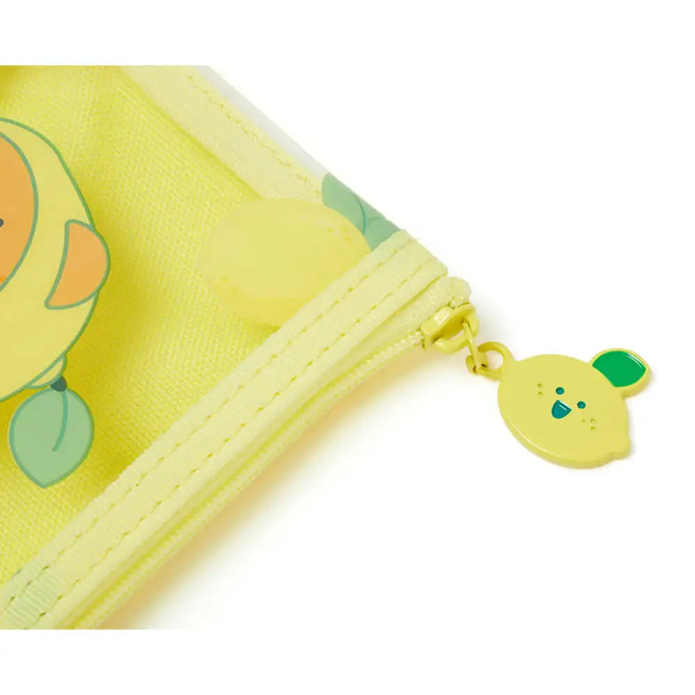 Kakao Friends - Lemon Terrace Clear Pencil Case - Kakao Friends - Accessories - Harumio