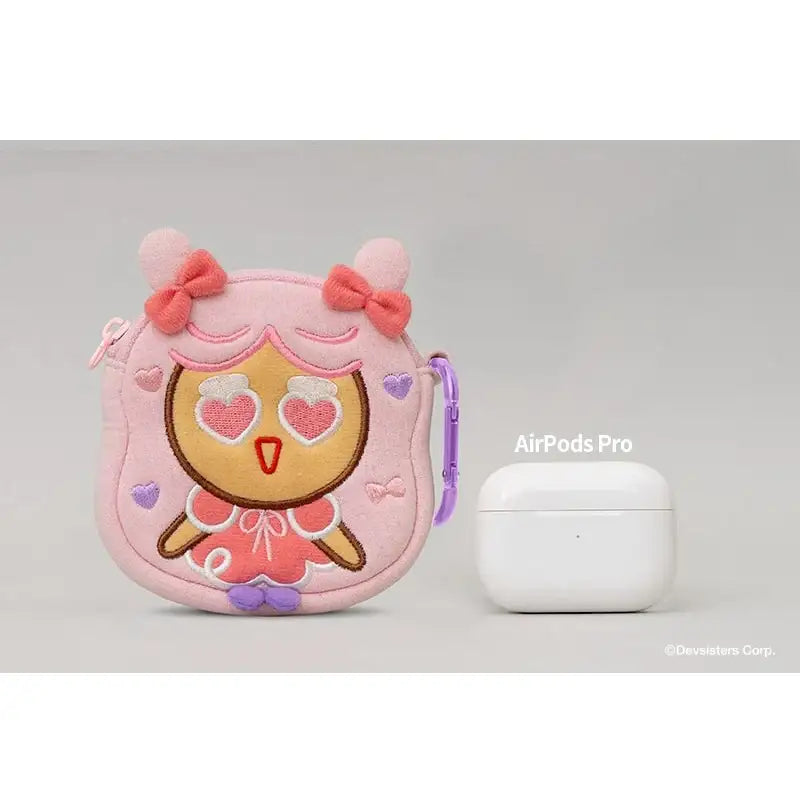 Cookie Run x Hi, Bye Mama - Cotton Candy Cookie Compact Pouch - Cookie Run x Hi, Bye Mama - Accessories - Harumio