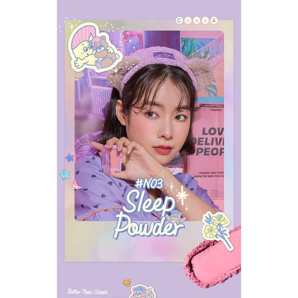 rom&nd x neonmoon - rom&tic Moonight Better Than Cheek Powder