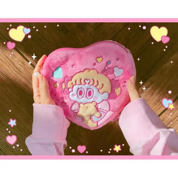 Standard Love Dance - Cherry Pie Heart Pouch - Standard Love Dance - Accessories - Harumio