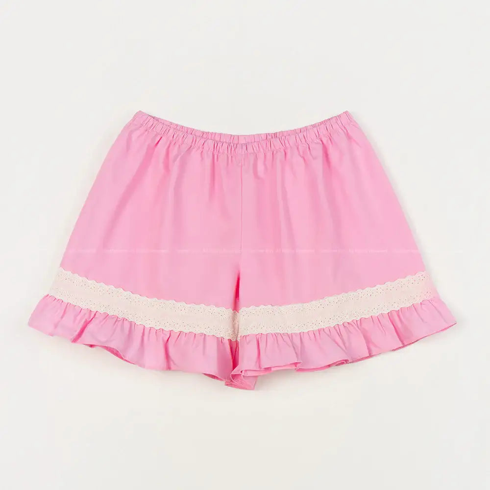 Esther Bunny x Ullala - Pink Short Sleeve Pajamas Set - Esther Bunny x Ullala - Clothing - Harumio