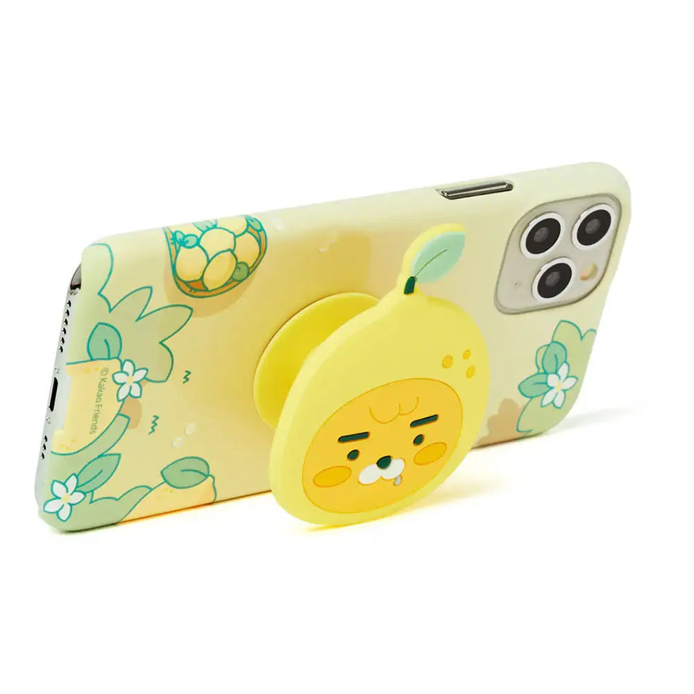 Kakao Friends - Lemon Terrace Phone Case and Griptok Set - Kakao Friends - Accessories - Harumio