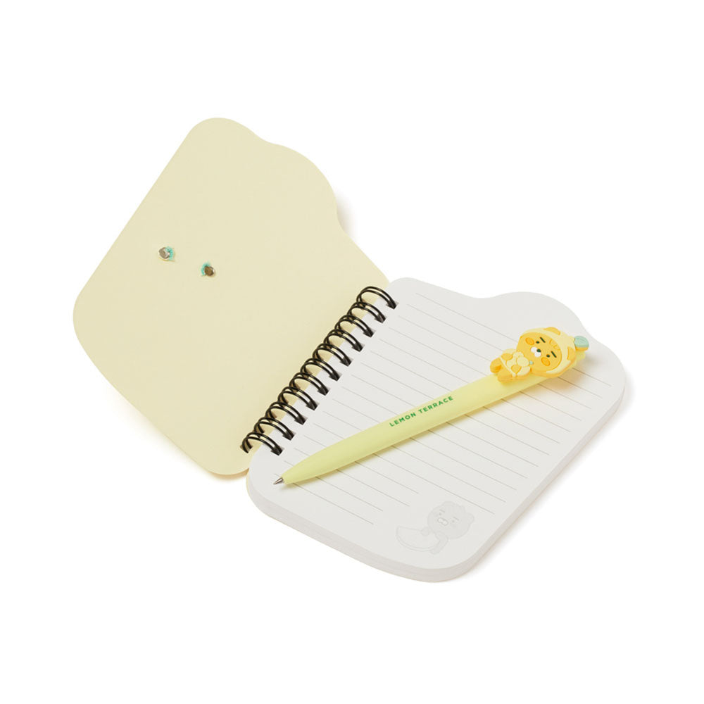 Kakao Friends - Lemon Terrace Notepad and Pen Set