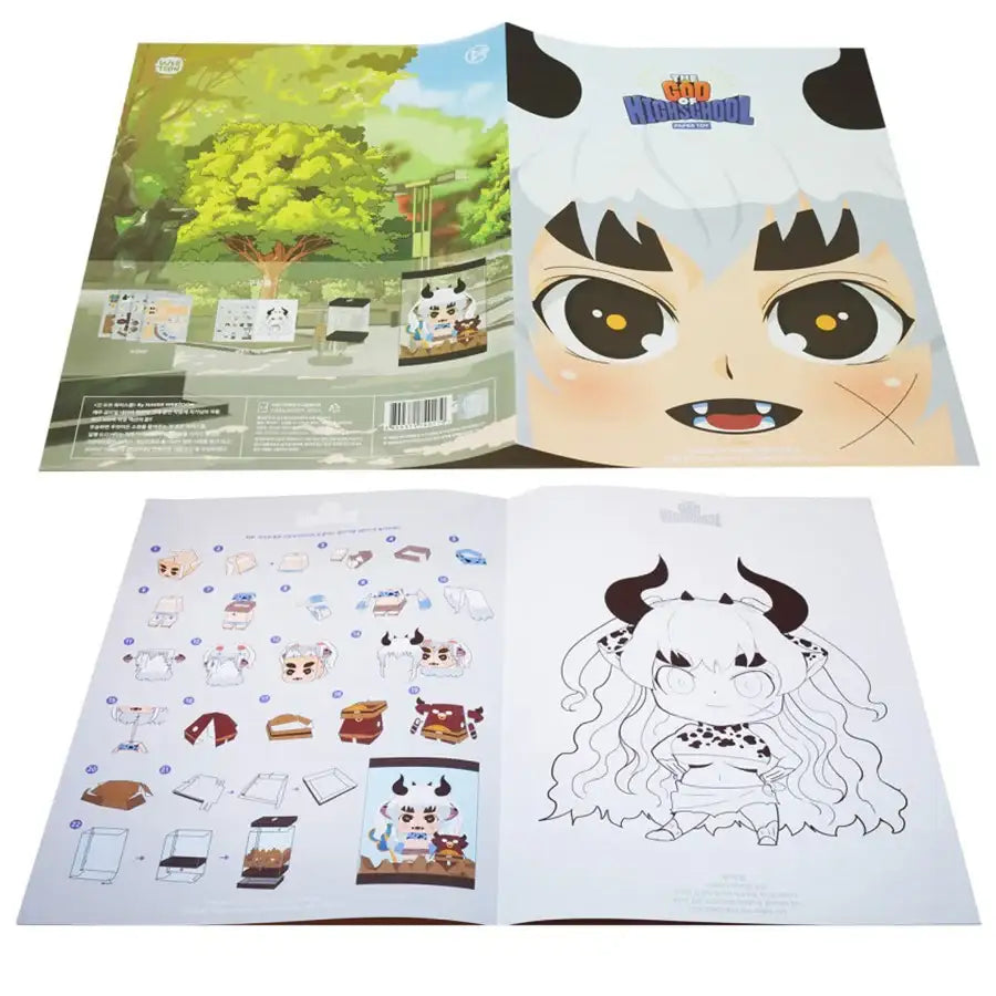 The God of High School - Paper Toy Character Set (3 pieces) - The God of High School - Accessories - Harumio