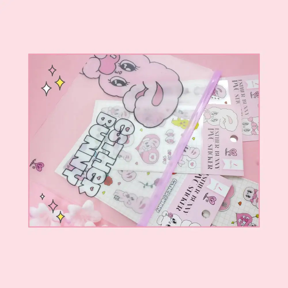Esther Bunny - Slim Pouch Set - Esther Bunny - Accessories - Harumio