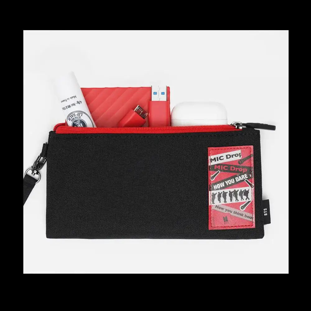 BTS x MIC Drop - Cable Pouch - BTS x MIC Drop - Accessories - Harumio