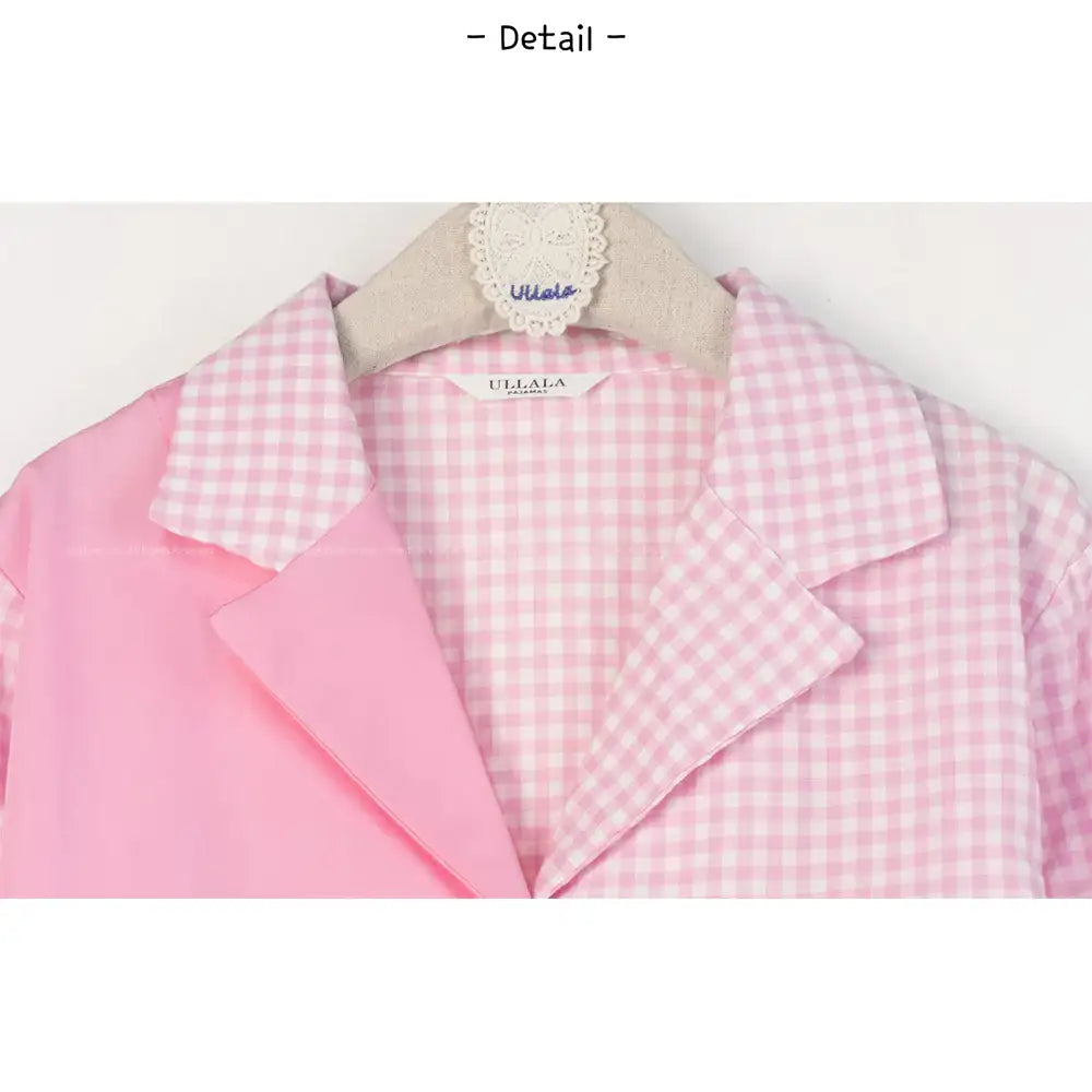 Esther Bunny x Ullala - Lovely Bunny Fair Pink Pajamas Set - Esther Bunny x Ullala - Clothing - Harumio