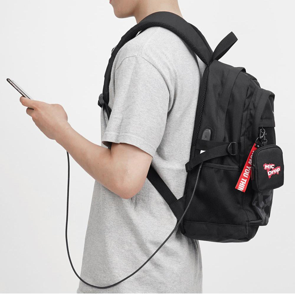 BTS x MIC Drop - Pattern Smart Backpack