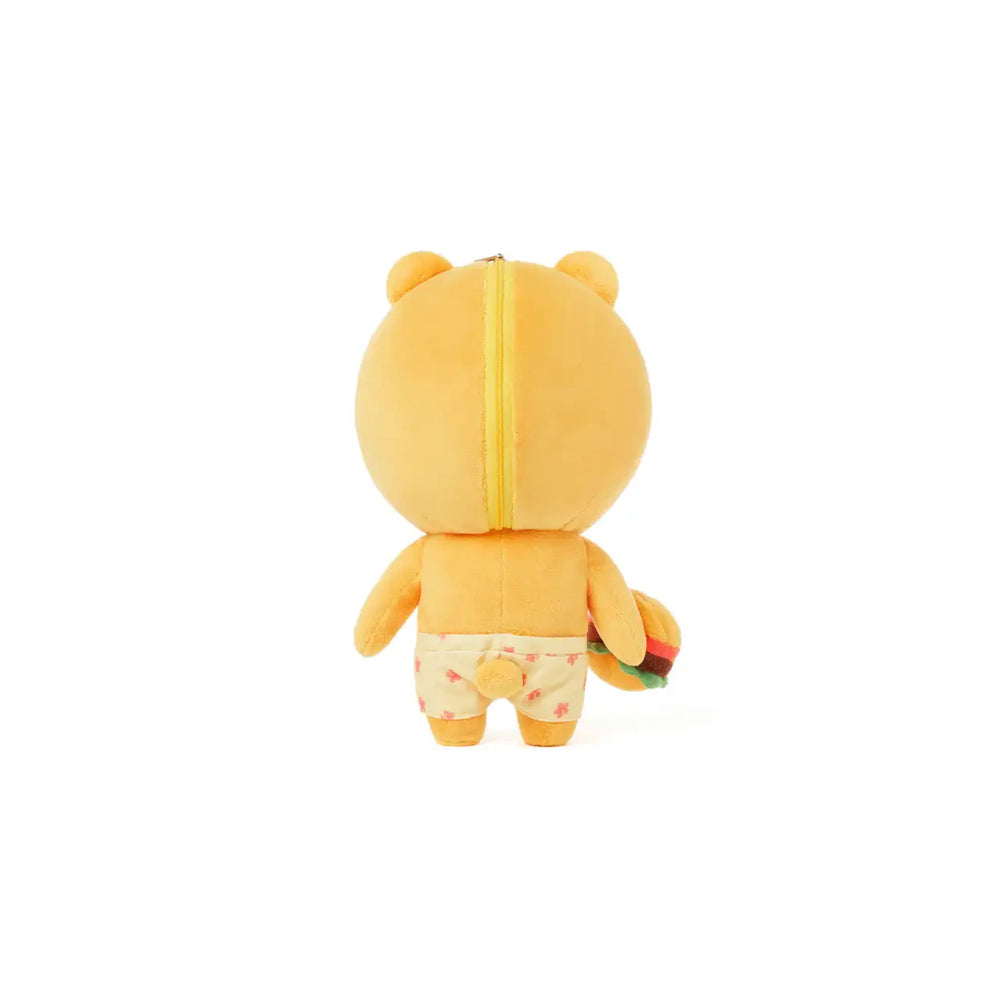 Kakao Friends - Ryan Beach Pub Reversible Hamburger Plush Doll - Kakao Friends - Plush - Harumio