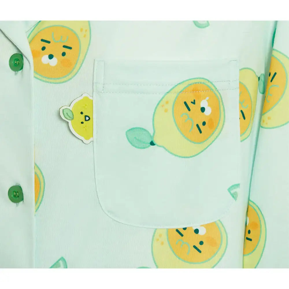 Kakao Friends - Lemon Terrace Pajamas Set - Kakao Friends - Clothing - Harumio