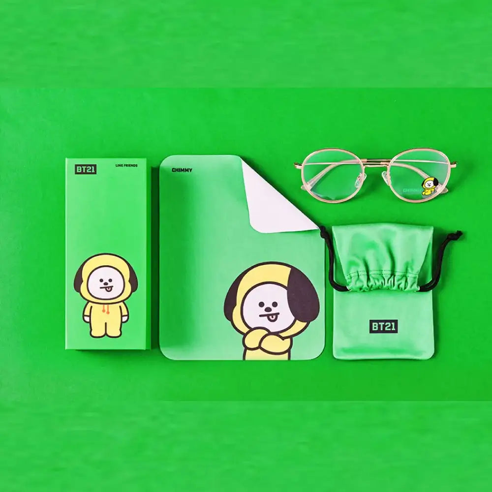 BT21 x LookOptical - Sweet Pink Soltex Metal Frame Spectacles - BT21 x LookOptical - Accessories - Harumio