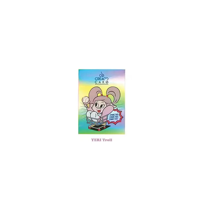 Red Velvet Loves Good Luck Trolls - Hologram Postcard - Red Velvet Loves Good Luck Trolls - Accessories - Harumio