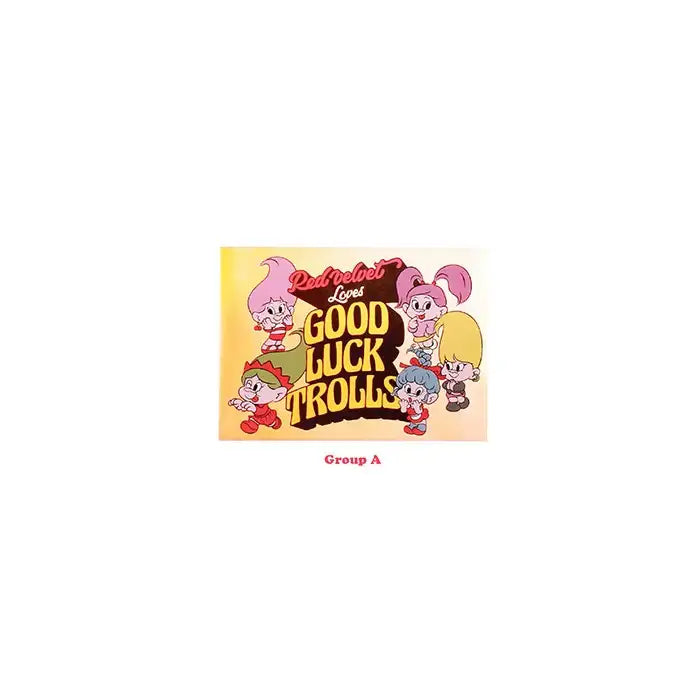 Red Velvet Loves Good Luck Trolls - Hologram Postcard - Red Velvet Loves Good Luck Trolls - Accessories - Harumio