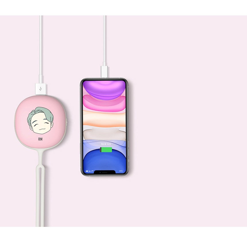 BTS - 3 in 1 Portable LED Hand Warmer and Power Bank