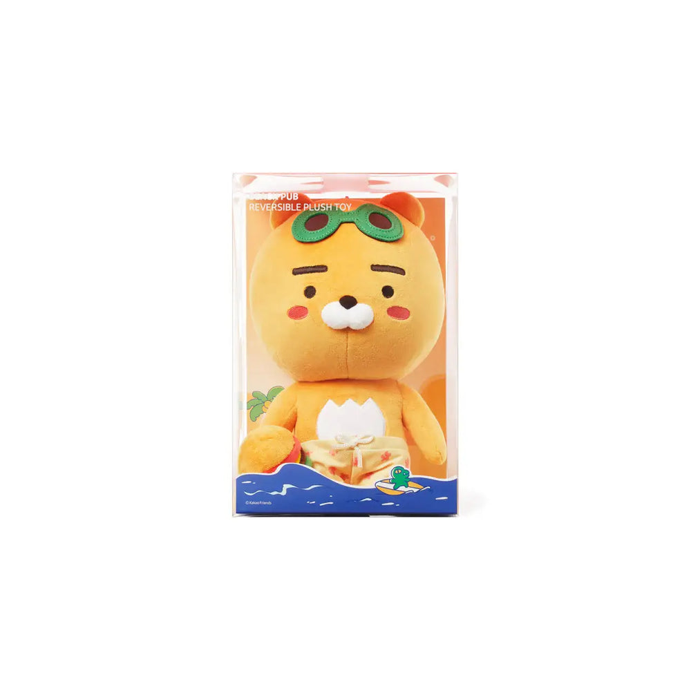 Kakao Friends - Ryan Beach Pub Reversible Hamburger Plush Doll - Kakao Friends - Plush - Harumio