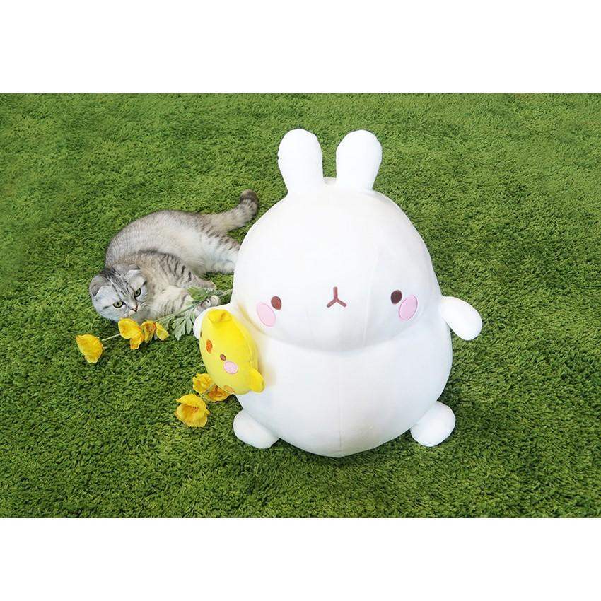 Molang - Molang and Piu Piu Puppet Dolls - Small - Molang - Plush - Harumio