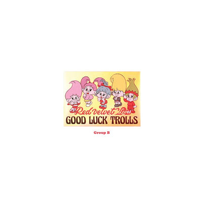 Red Velvet Loves Good Luck Trolls - Hologram Postcard