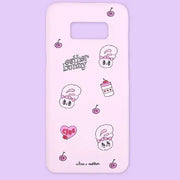 Clue X Esther Bunny - Pink Hard Phone Cover for Galaxy 8 - CLUE - Accessories - Harumio