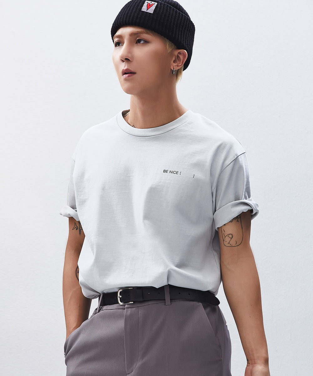 PLAC x MINO YOON - Be Nice Graphic T-Shirts