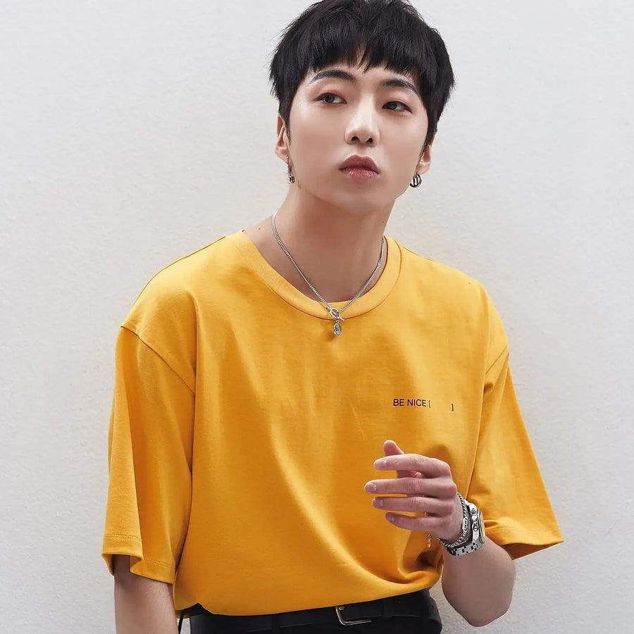 PLAC x MINO YOON - Be Nice Graphic T-Shirts - PLAC x MINO YOON - Clothing - Harumio