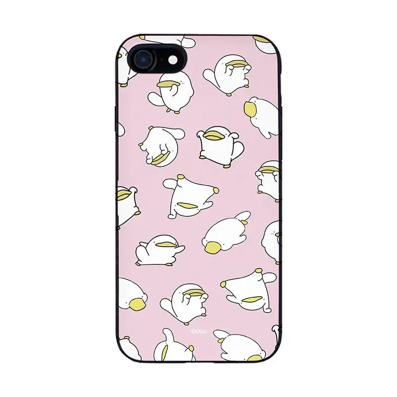 OGU - Enjoy Slim Card Phone Case - Pink