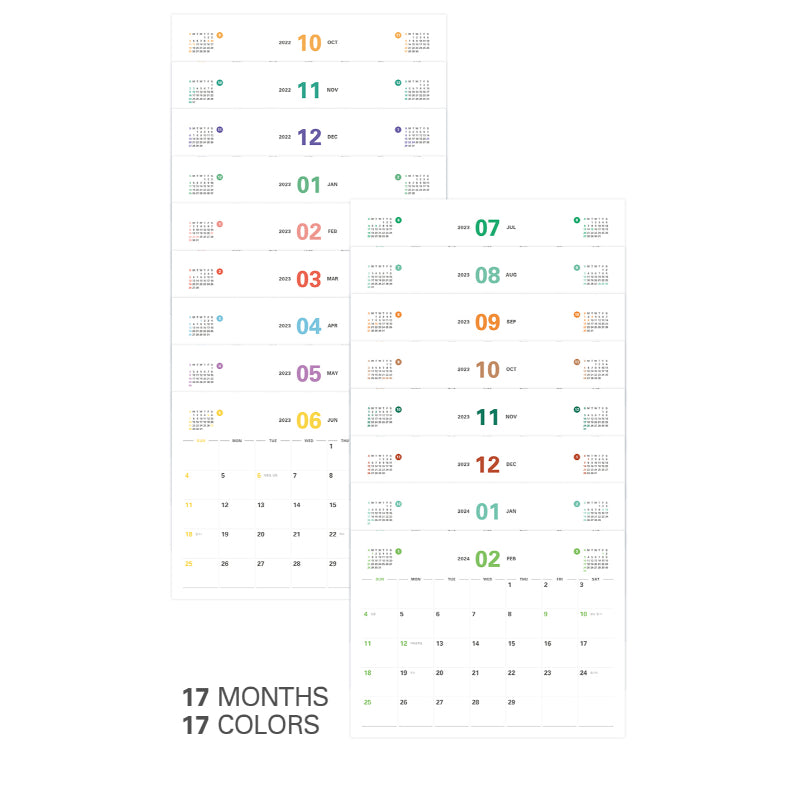 Indigo - 2023 Prism Desk Calendar