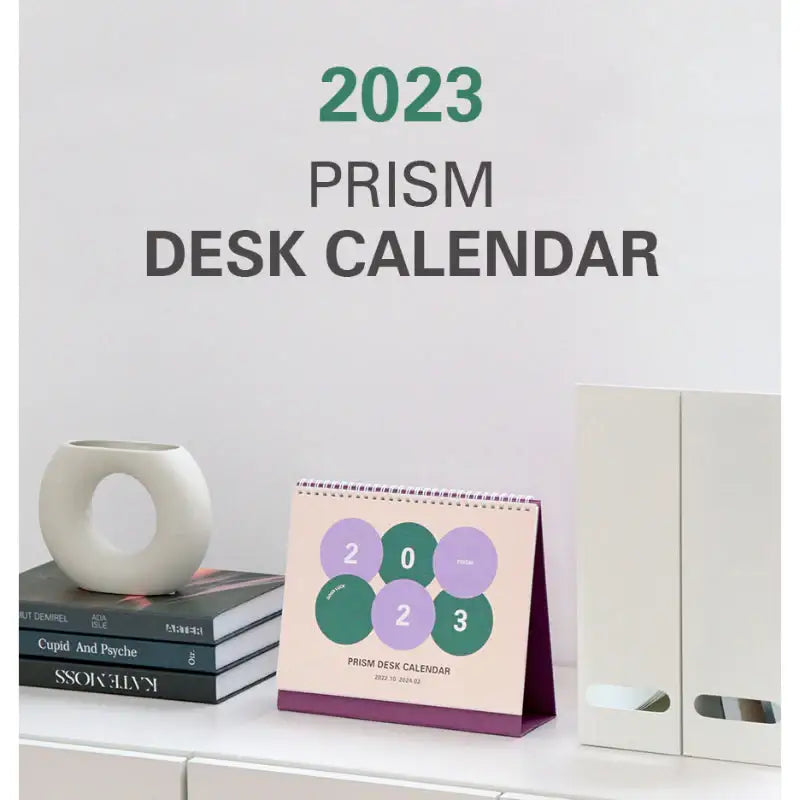Indigo - 2023 Prism Desk Calendar - Indigo - Calendar - Harumio