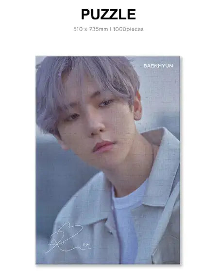 Baekhyun Puzzle Package Limited Edition Pre-Sale - EXO - Games & Hobbies - Harumio