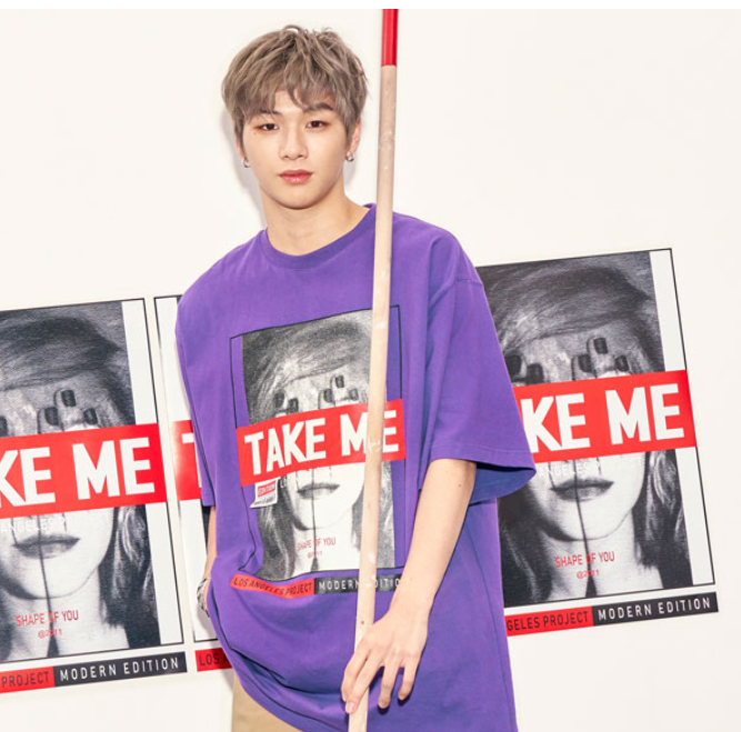 Lap - Take Me T-Shirt - Purple - T-Shirt - Harumio