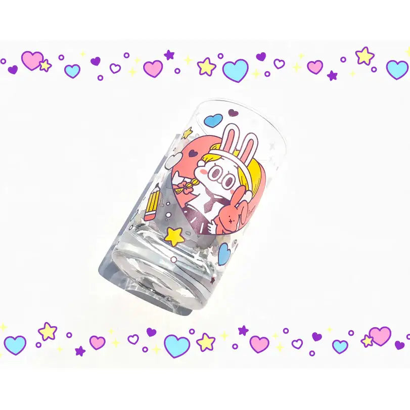 Standard Love Dance - Cherry Pie Retro Glass Cup - Rabbit Girl - Standard Love Dance - Accessories - Harumio