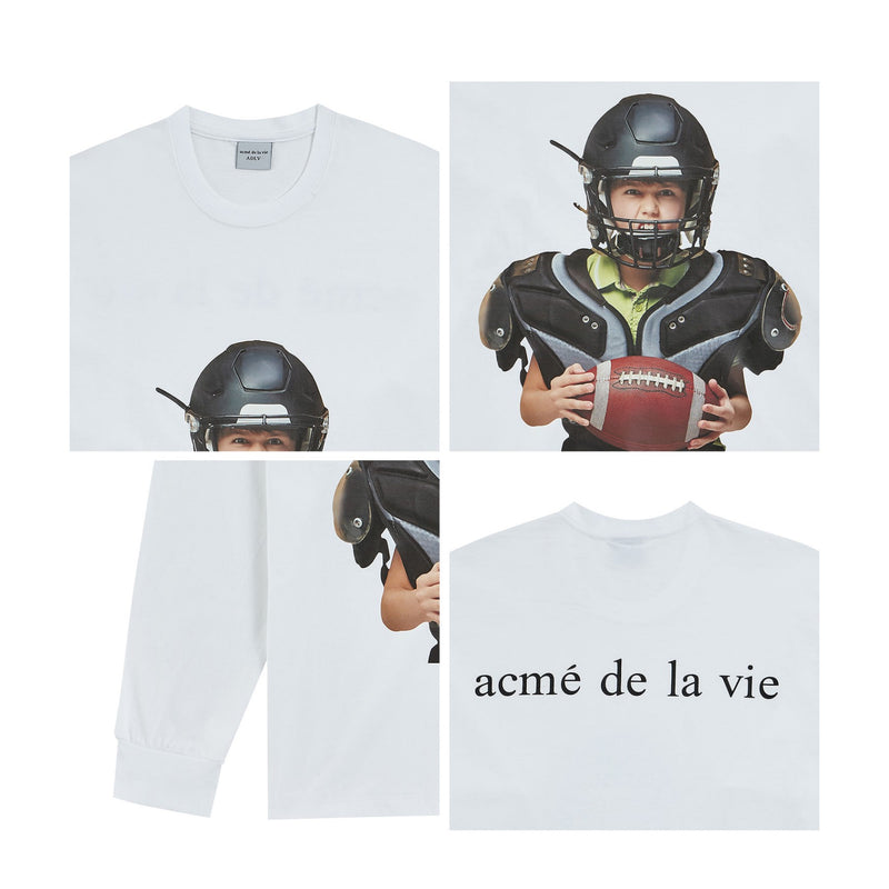 ADLV - Baby Face Playing Rugby Long Sleeve T-Shirt