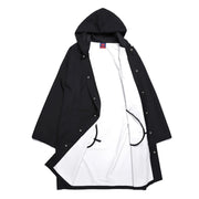 Buried Alive - Botox Black Long Rain Coat - Buried Alive - Clothing - Harumio