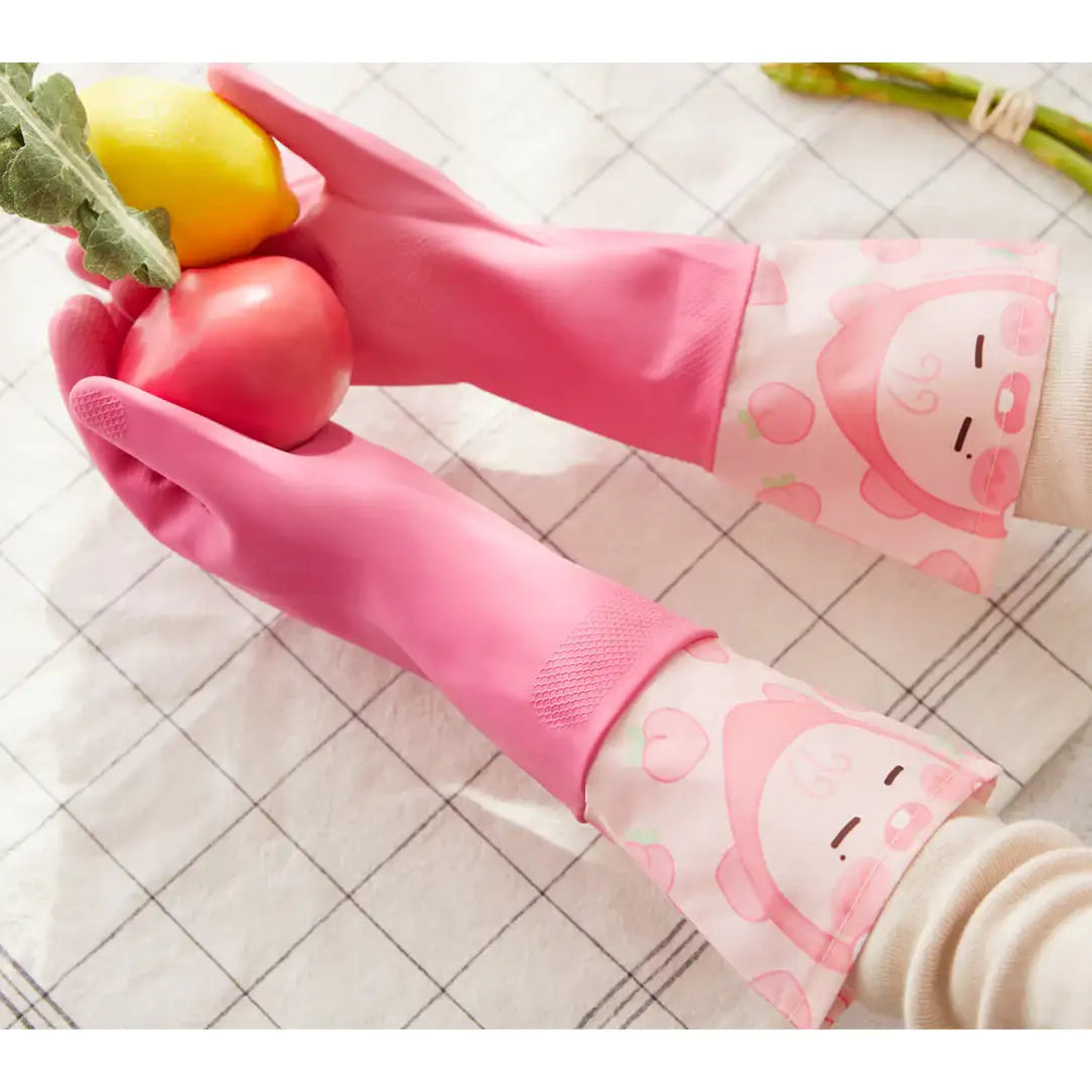 Apeach x KangDaniel - Apeach Rubber Gloves - Apeach x KangDaniel - Accessories - Harumio